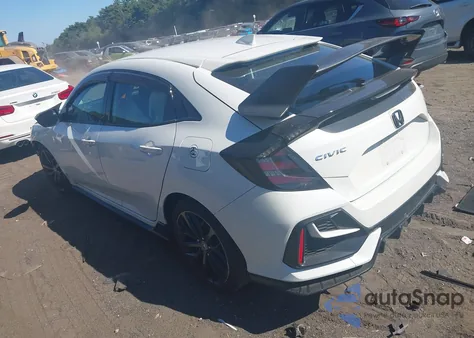 2021 Honda Civic Sport из США, поврежденный, VIN SHHFK7H45MU413400